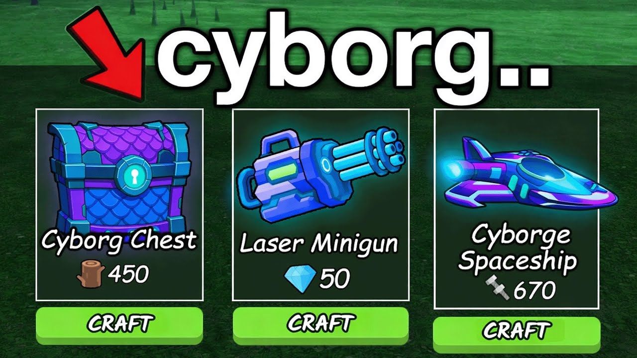 99 Nights But The Crafting Table Is CYBORG!