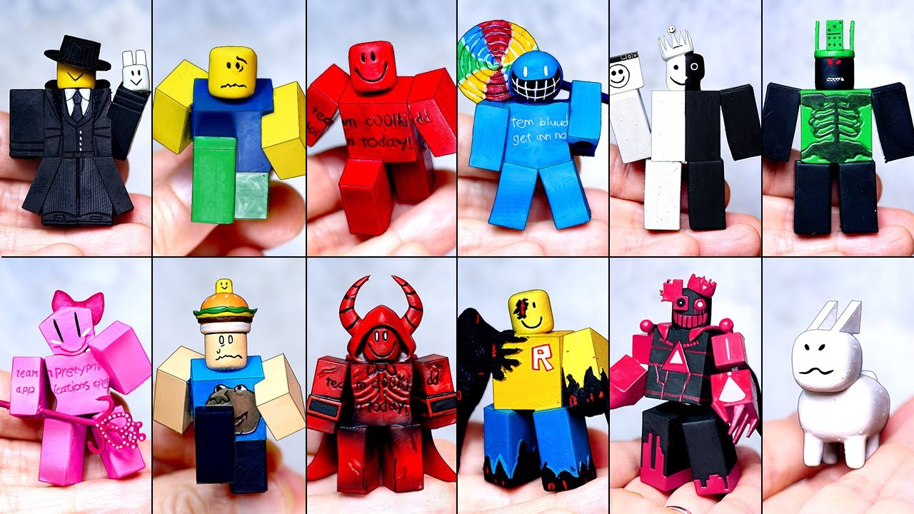 [Roblox]Making Forsaken Sculptures Timelapse Compilation 1