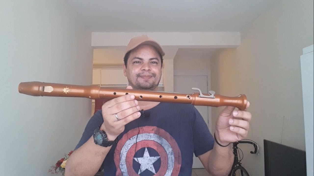 unboxing - flauta doce tenor de madeira