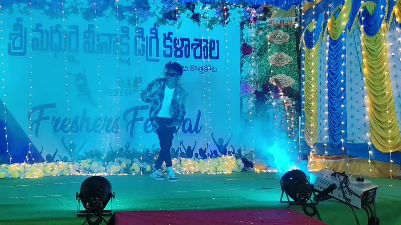 Praveen’s High-Energy Dance Performance 🔥 | IGNITE-25 Freshers Festival | MMDC B.Kothakota