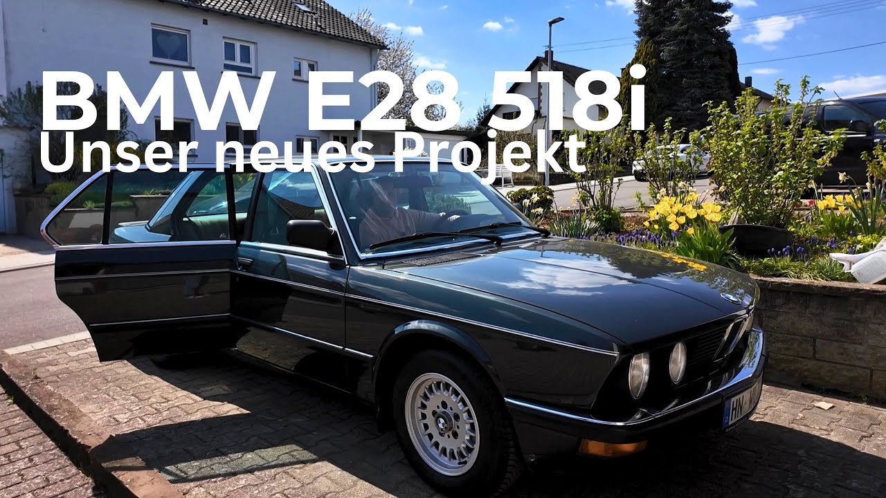 BMW E28 518i // Wunderschön und emotionaler als wir dachten. Das neue Projekt.