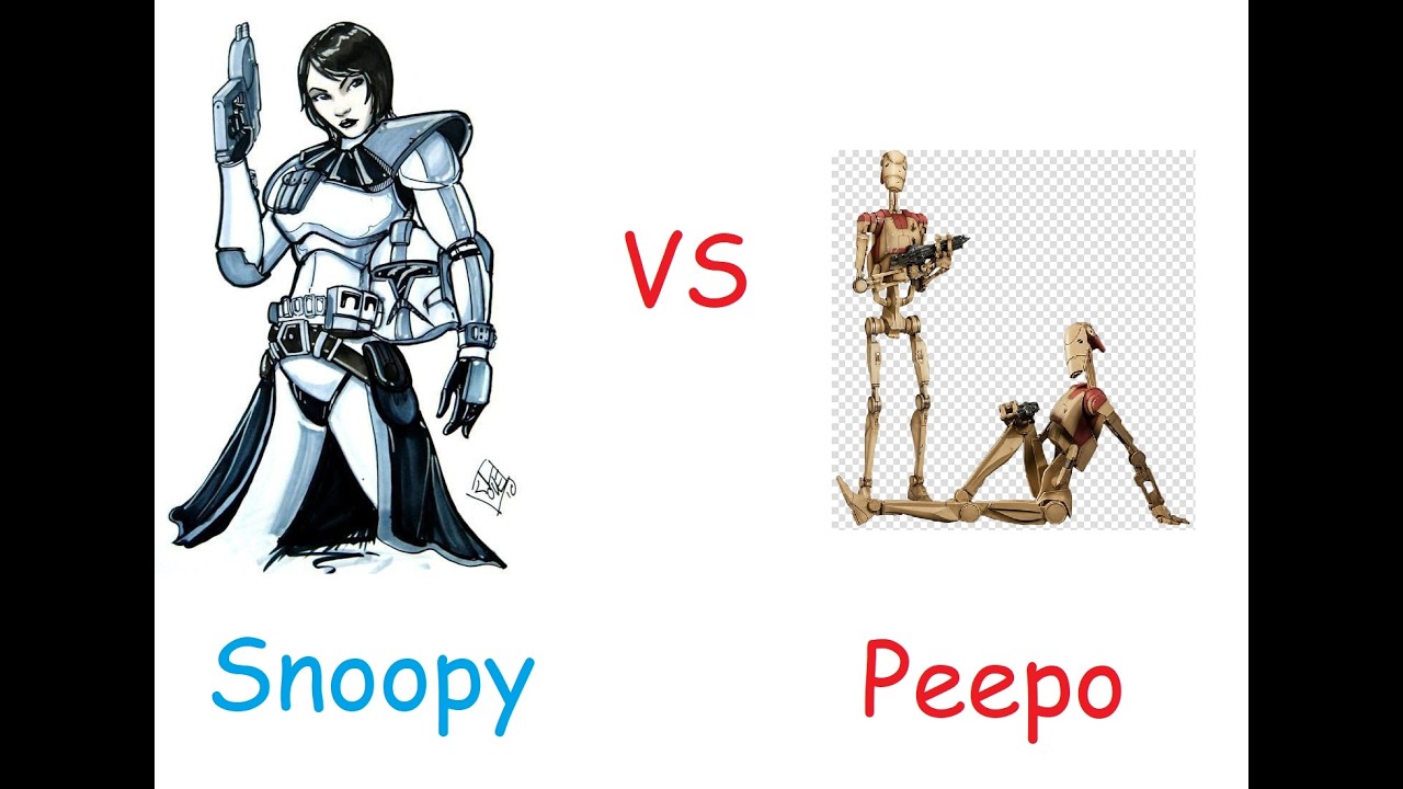 Long match! Snoopy VS Peepo and extra Spanky got spanked SWBF2