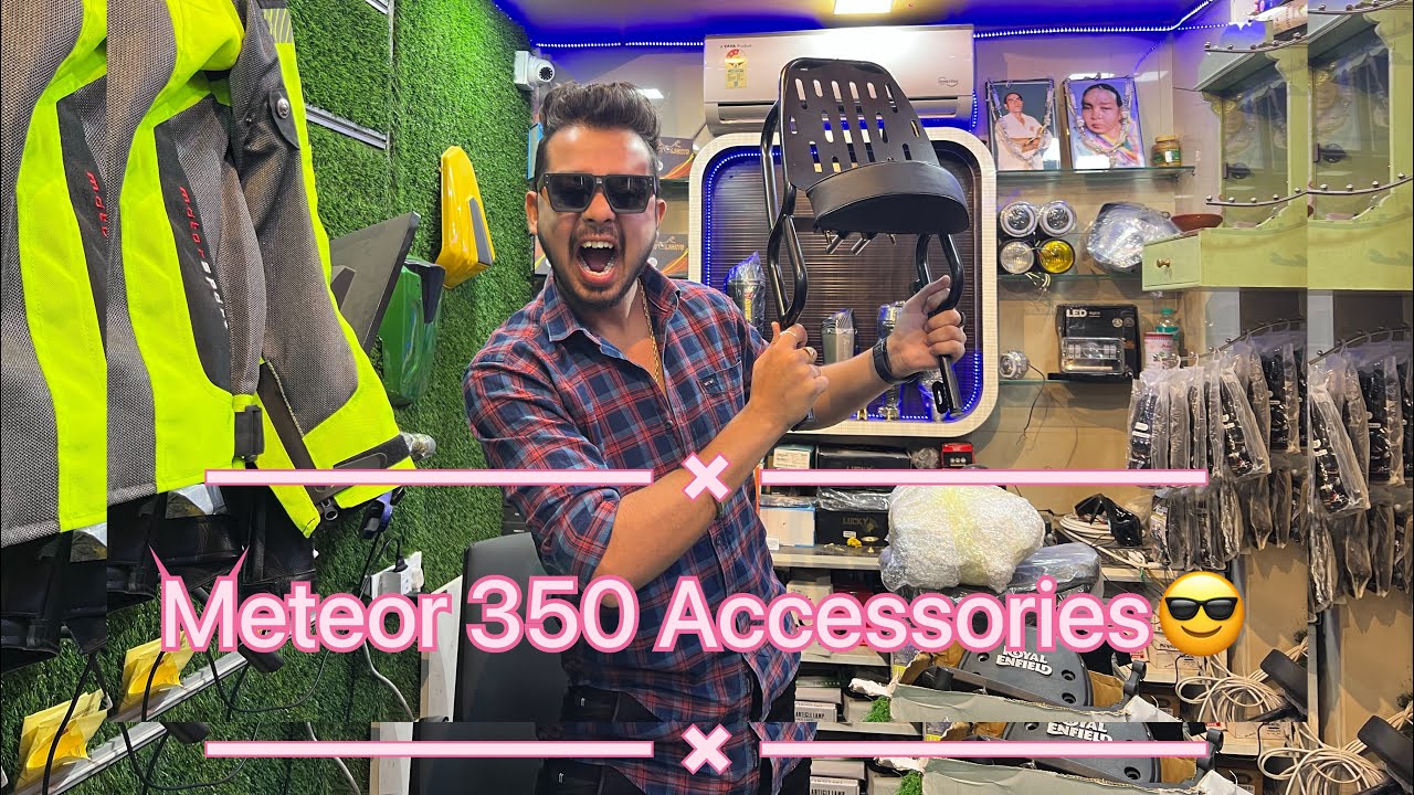 Classic Meteor 350 Accessories Available at @Kush_vlogzz Siliguri 😎♥️ wholesale accessories shop p