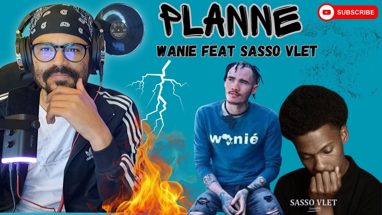[REACTION] WANIE feat SASSO VLET - PLANNE #wanie #afrikaansrap #sassovlet #southafrica  #amapiano