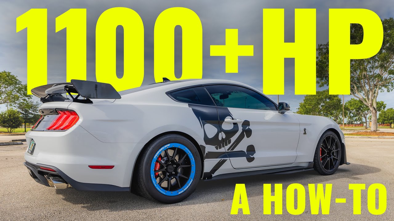 1100 л.с. на задних колёсах Whipple Supercharged 2020 Shelby GT500: как мы это сделали, подробный...