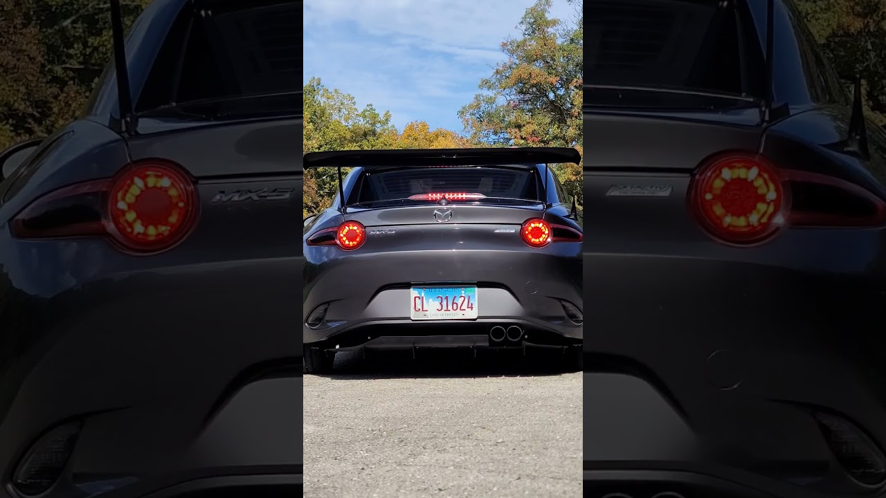 Supercharged Mazda MX-5 start from a dig! 