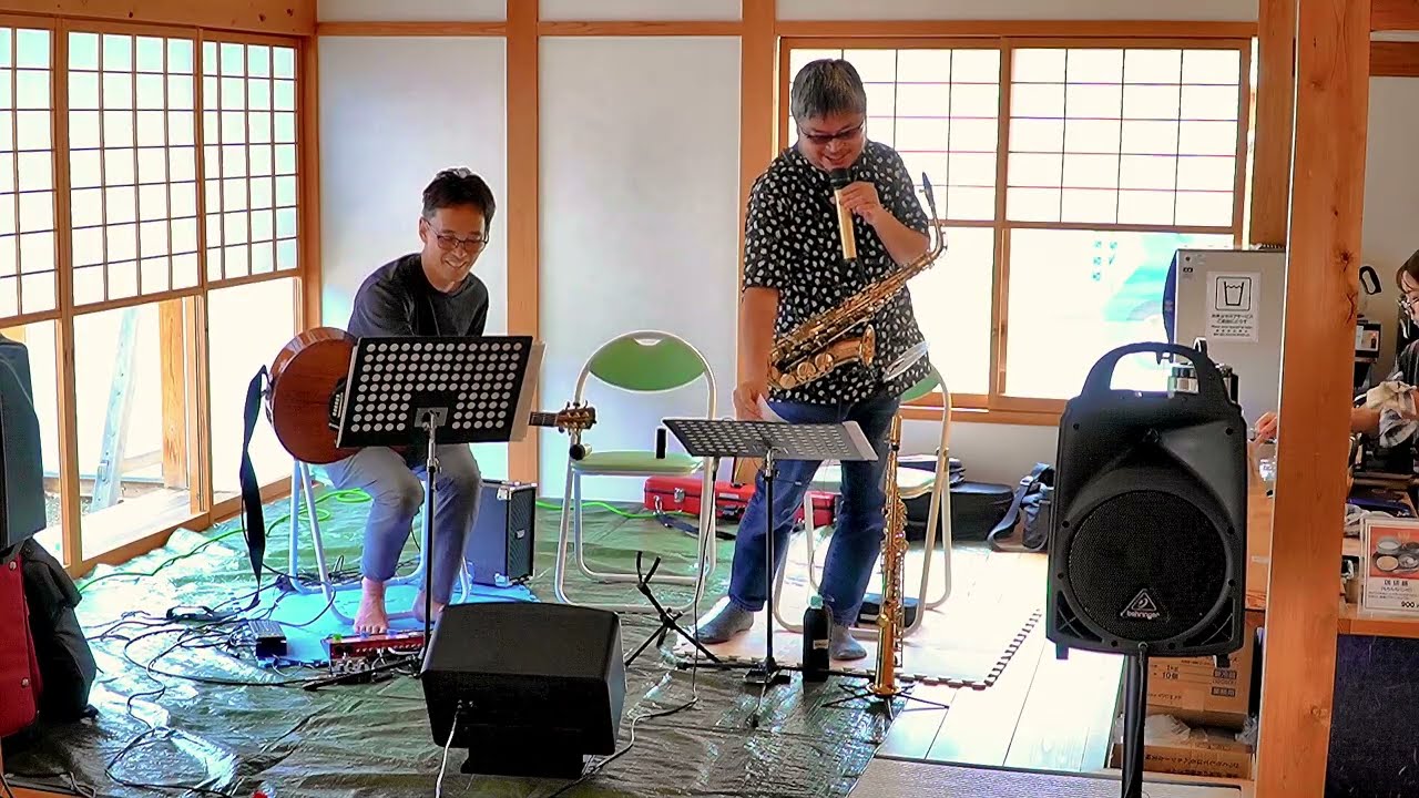 2025.8.9　兵庫津ミュージアムカフェライブ【HUKU -YAMAデュオ】3rdステージ