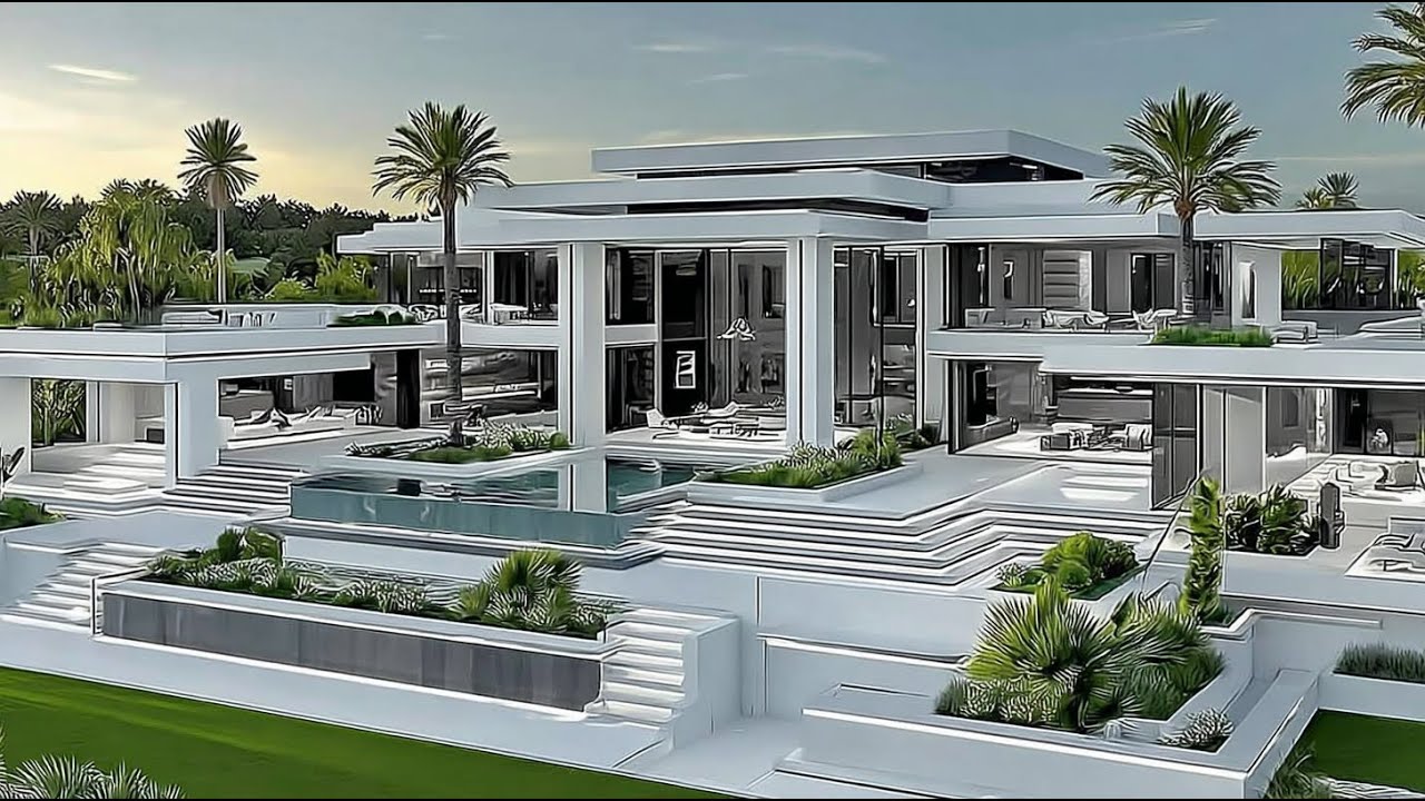 Future Living Revealed | Ultra-Modern Smart Mansion in Los Angeles, USA