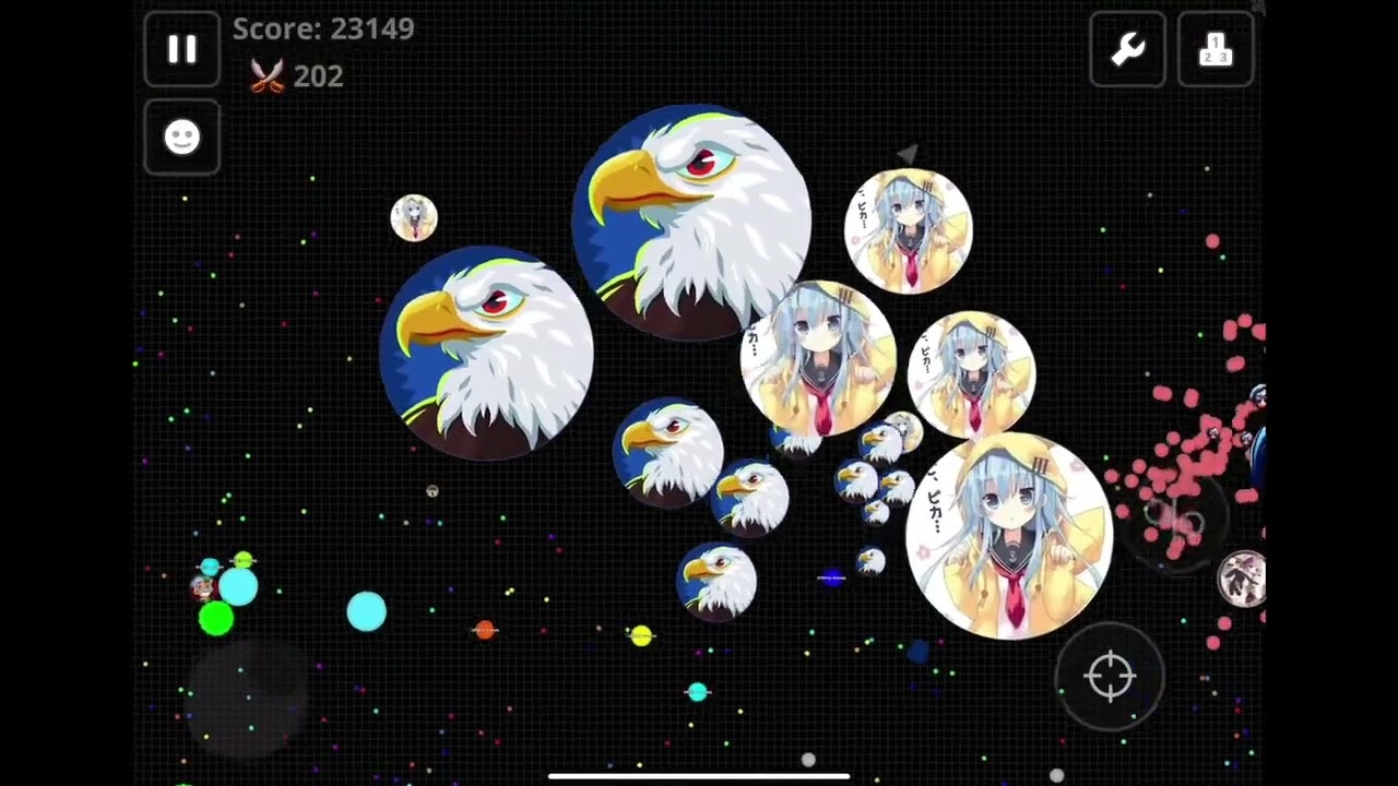 Agar.io mobile Splitrun with noah
