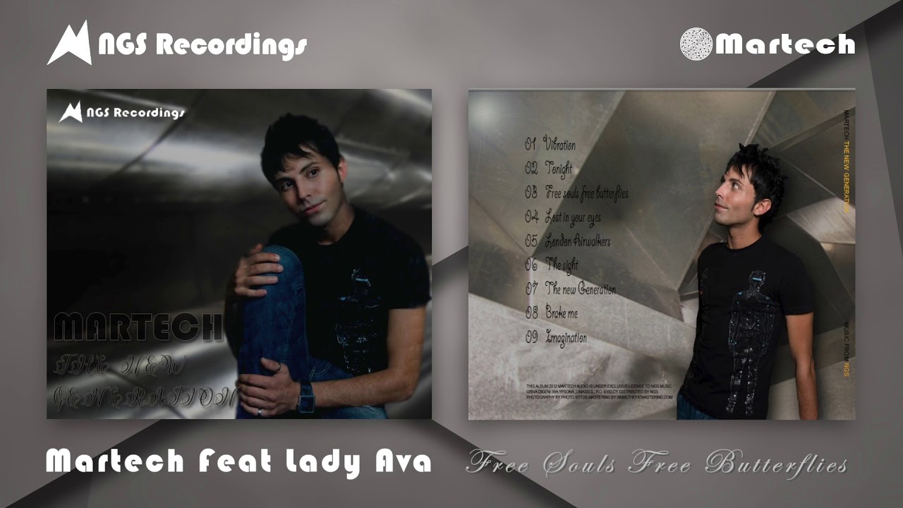 Martech Feat Lady Ava - Free Souls Free Butterflies (2004)