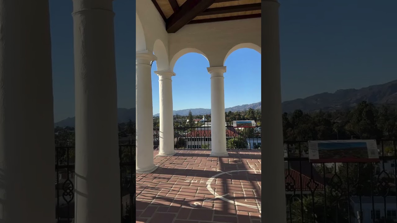 The Charm of the Santa Barbara County Courthouse