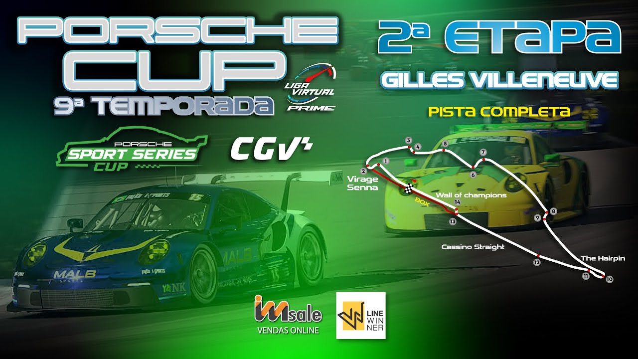 LIGA VIRTUAL PRIME | PORSCHE CUP | 2ª ETAPA | SPORT SERIES |