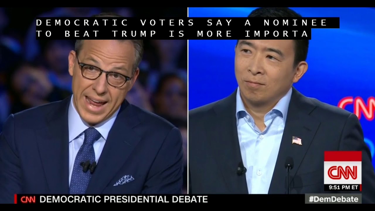 ANDREW YANG CNN DEBATE SUPERCUT [HD]