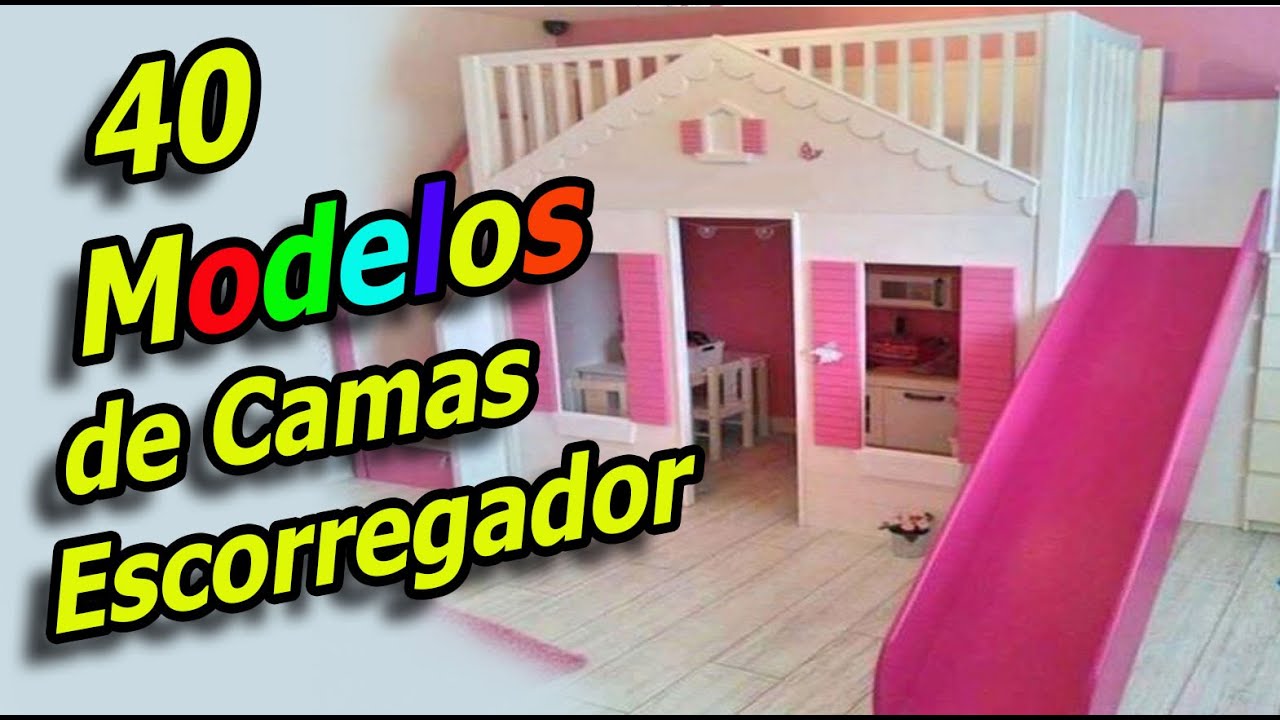 Camas casinha com Escorregador - 40 modelos #comofazer