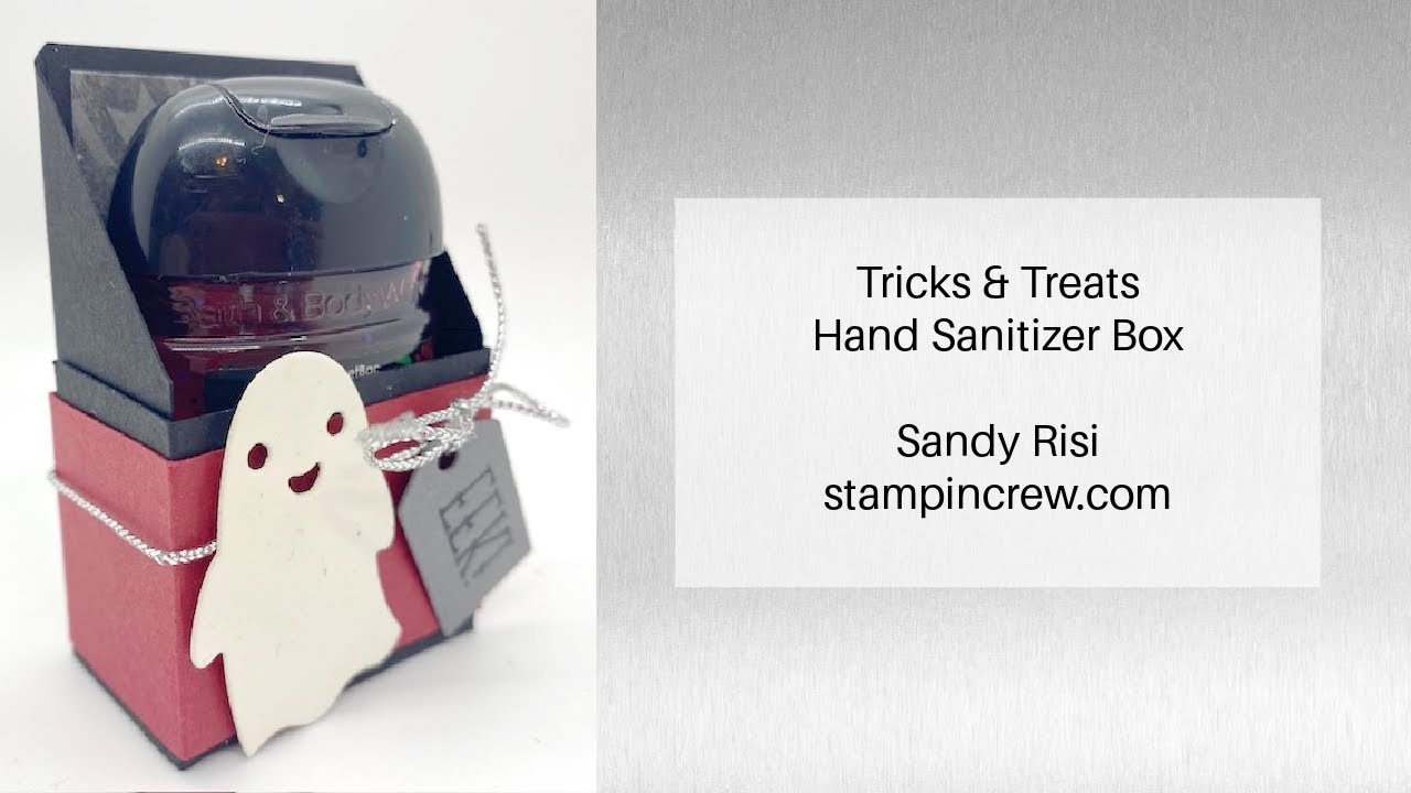 Tricks & Treats Hand Sanitizer Box