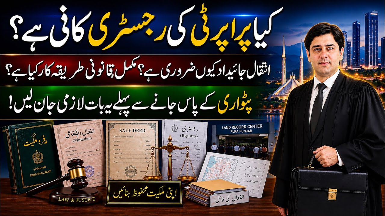 Property Registry Is NOT Enough! Why Mutation Intiqal Is Legally Required & Complete Step by Step Pr