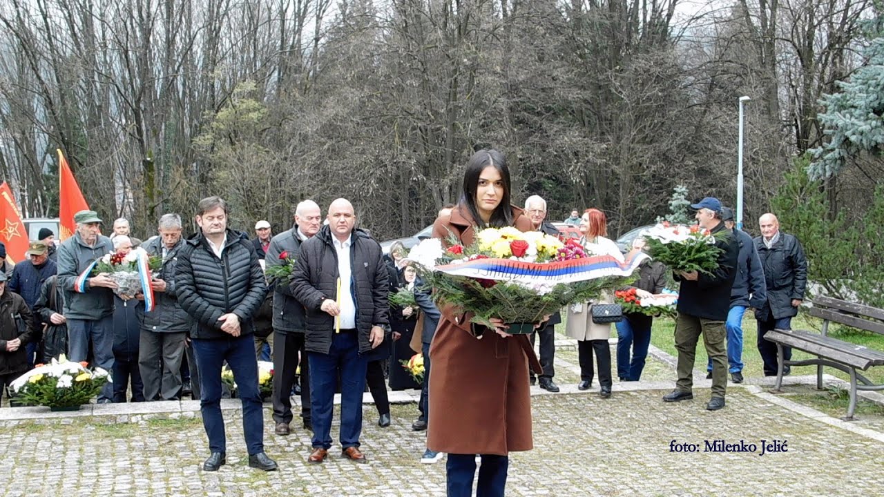 Predsjednik opštine Pljevlja dr Dario Vraneš  na obilježavanju 84 - godišnjice  Pljevaljske bitke