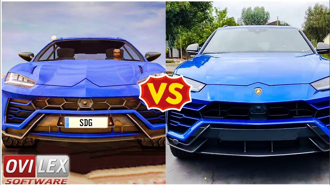 Lamborghini Urus | Driving School Sim VS Real Life (ATTENTION TO DETAILS #1) OviLex