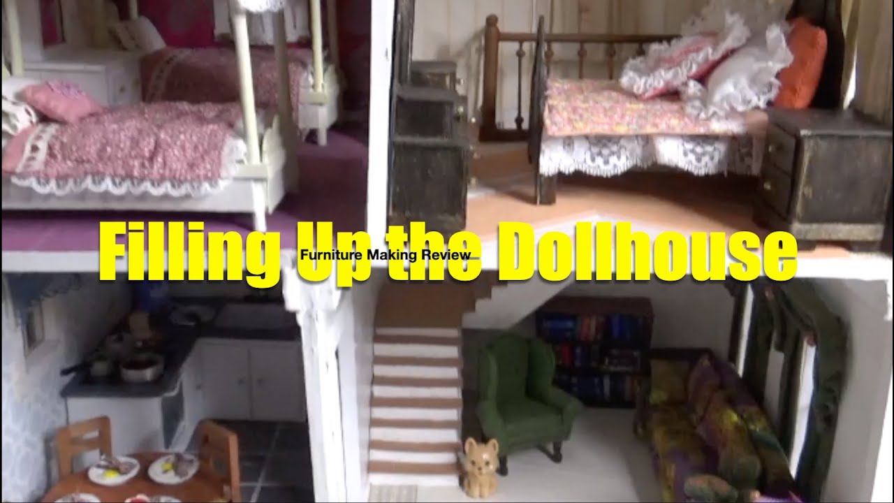 Filling Up the the Dollhouse Review of Furniture Making