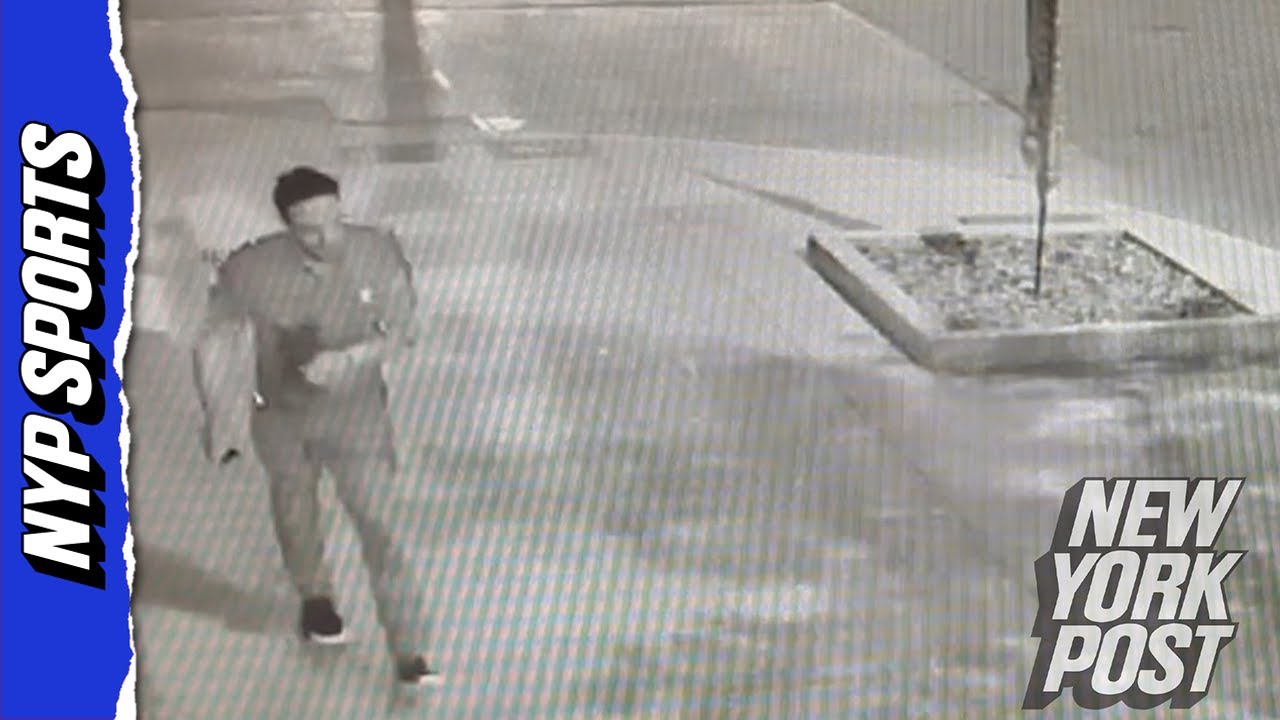 EXCLUSIVE: Mark Sanchez stumbles down sidewalk after getting stabbed