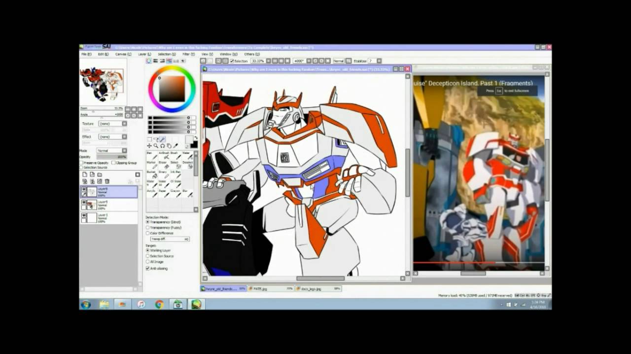 They're Old Friends - TFRID Speedpaint
