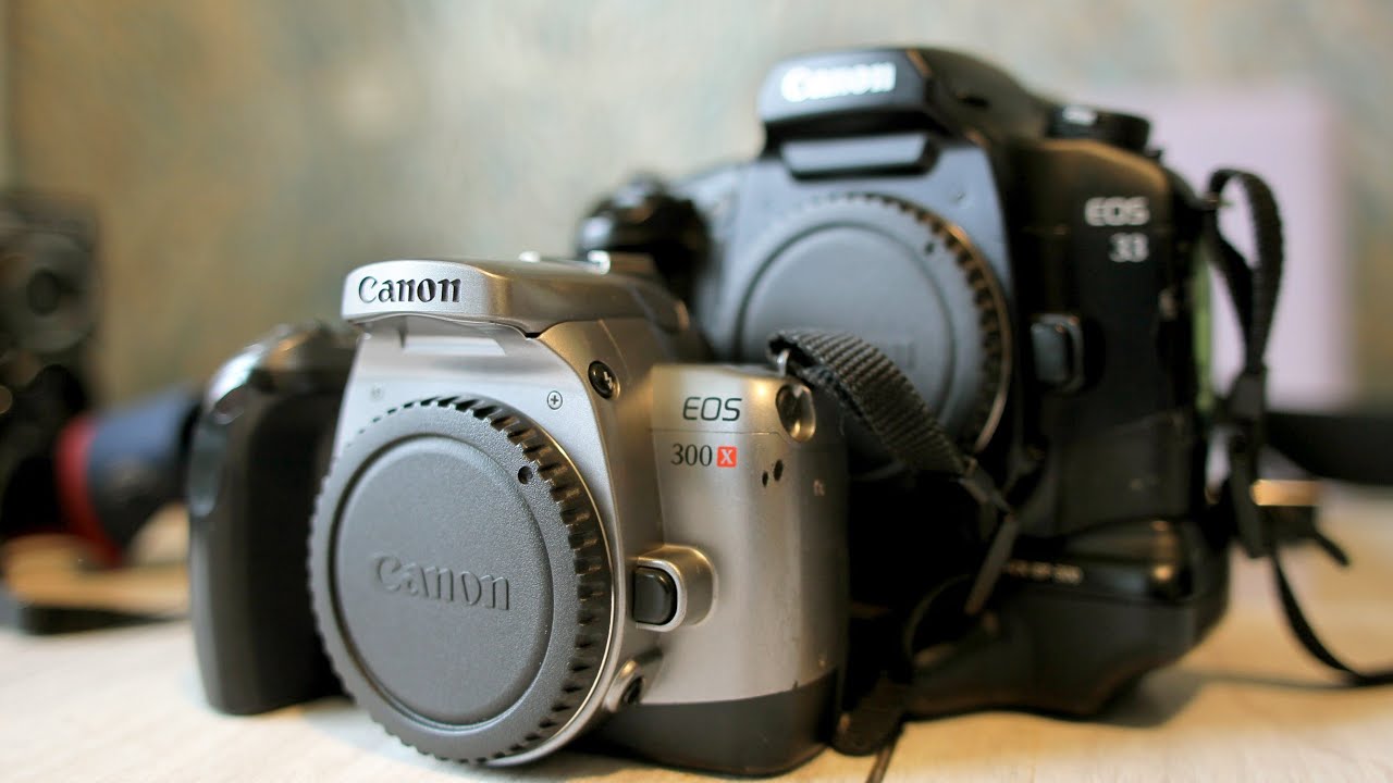 пленочная фотография Canon eos  300x & Canon eos 33 обзор. Какую первую пленочную камеру купить