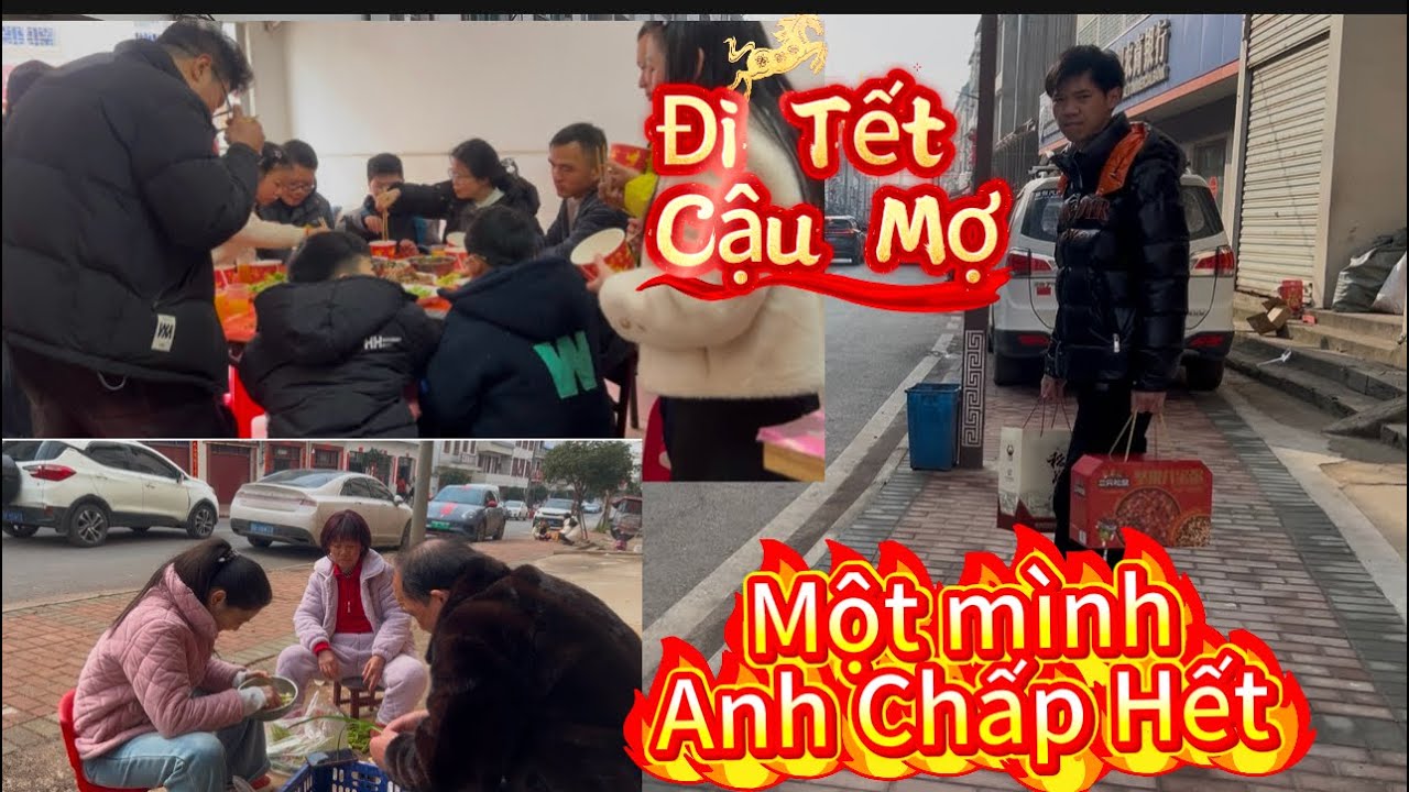 Mùng 2 Đi Tết Cậu Mợ,Chồng Trung Trổ Tài 1 Mình Nấu Ăn Hơn 10 Món 
