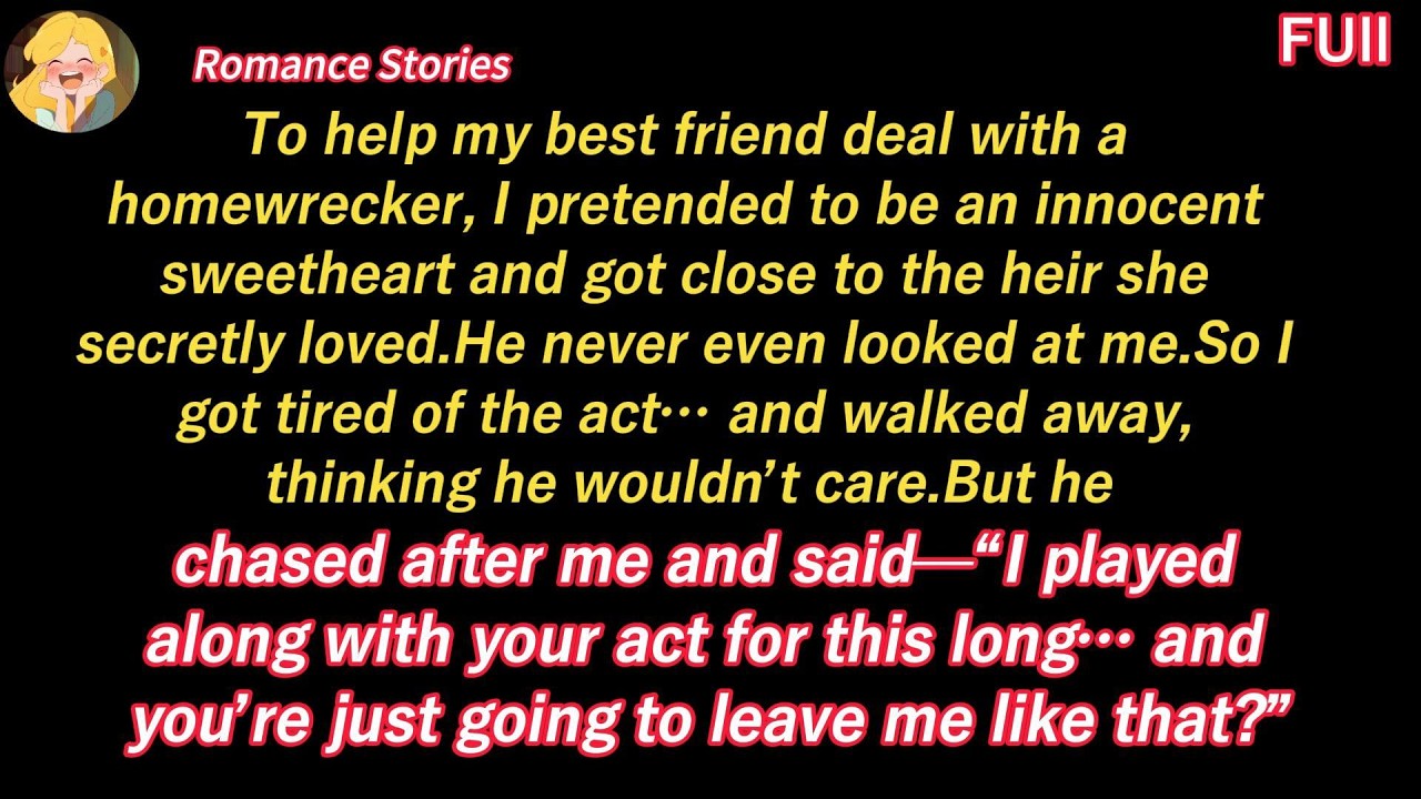 “I’ll never love you,” he said.I turned to walk away.Then he grabbed my hand, tears falling, eyes...