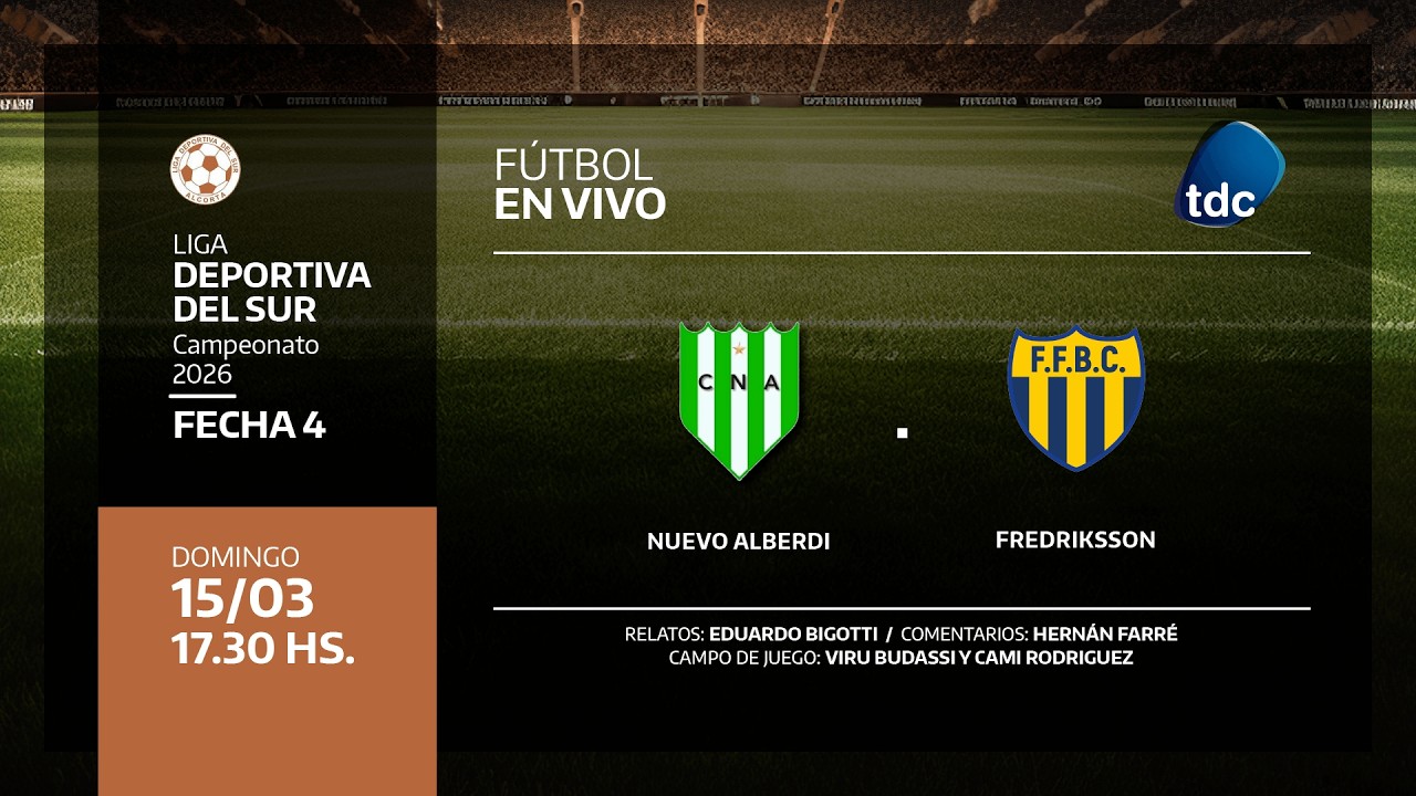 NUEVO ALBERDI VS FREDRIKSSON - LIGA DEPORTIVA DEL SUR - FECHA 4