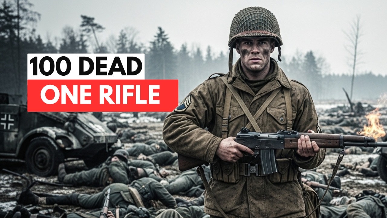 100 German Soldiers Attacked This American Patrol — He Killed Them All With One Rifle