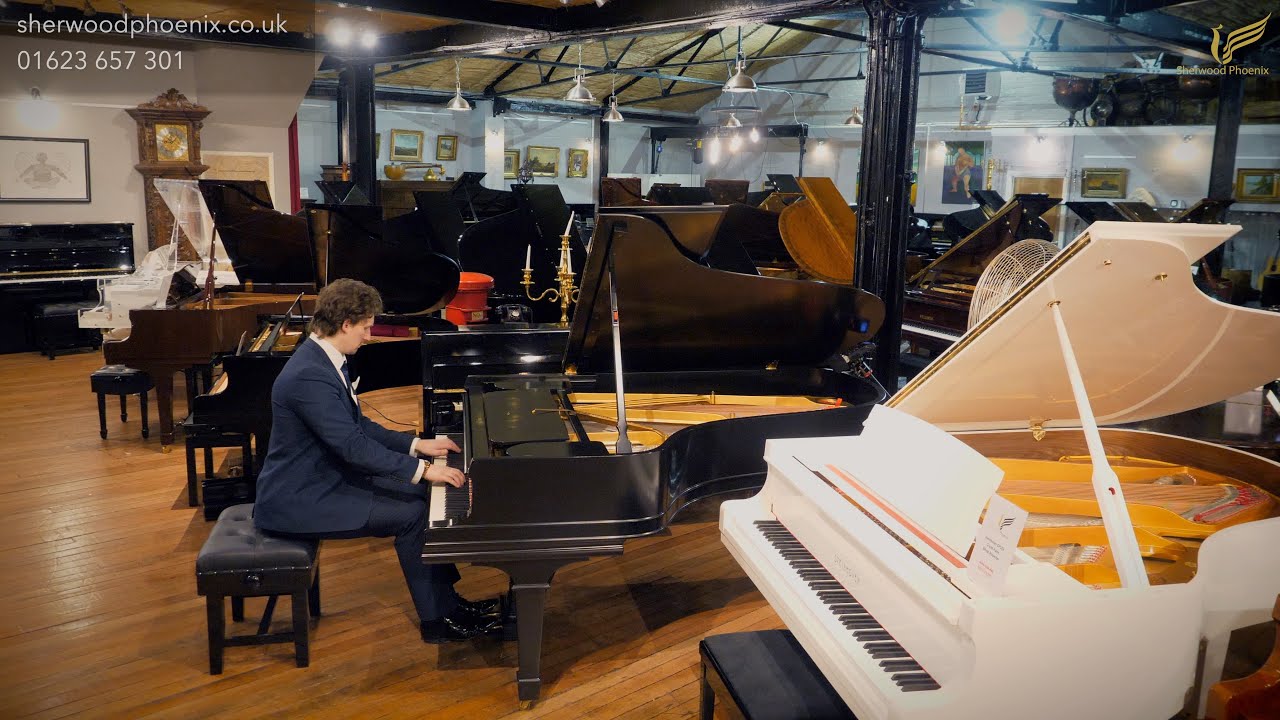 Steinway & Sons Model B Black Grand Piano No. 140711 Comparison Demonstration | Sherwood Phoenix