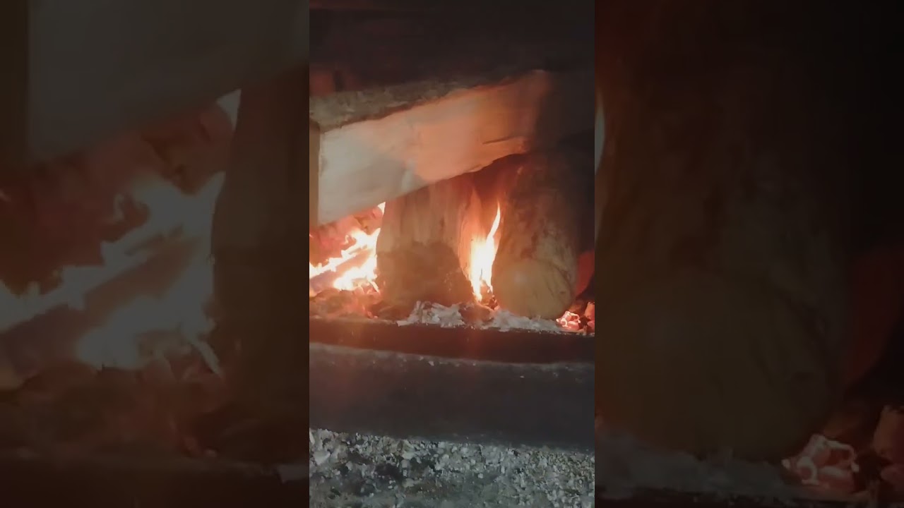 First fire of the morning 