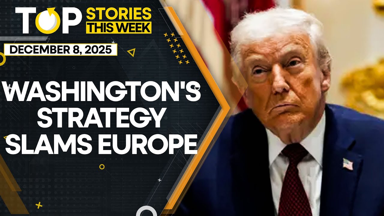 US Releases Its National Security Strategy, Slams Europe | Top Stories