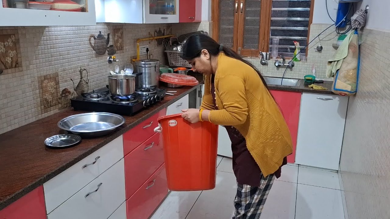 सर्दियों की ठंडी सुबह-5:00 बजे से शुरू हमारी daily morning life ll winter cooking 🍳 