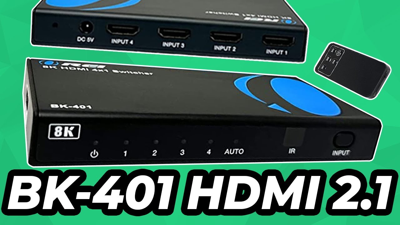 OREI BK-401 HDMI 120 Гц 2.1 селектор с 4 входами