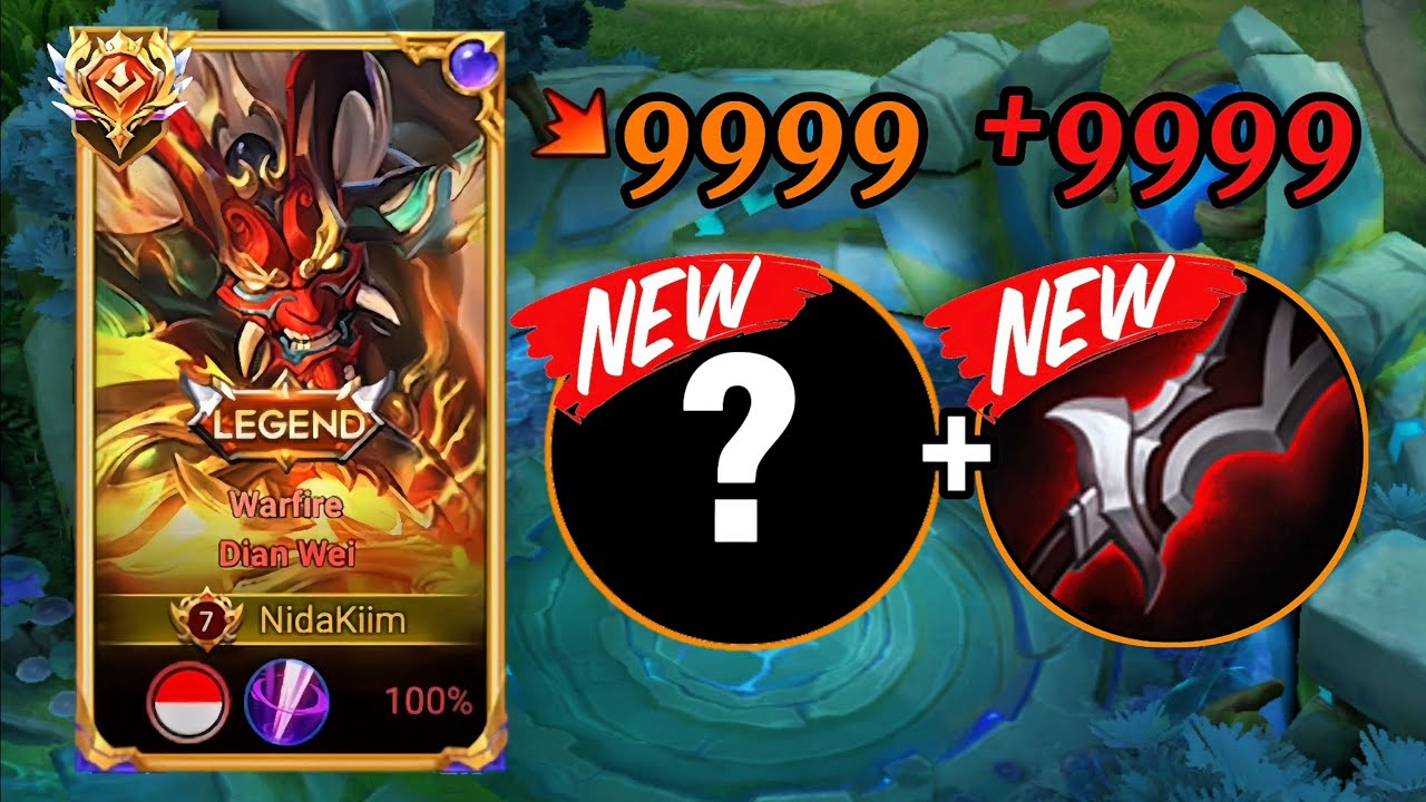 THE ONLY DIAN WEI BUILD YOU NEED IN THIS META!! | DIAN WEI NEW META BUILD 2025 - HONOR OF KINGS