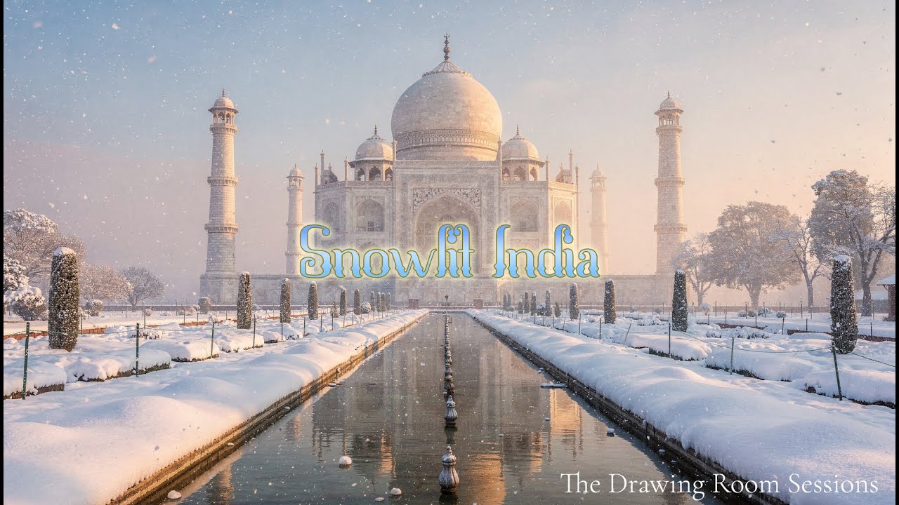Snowlit India — Indian Chillout with Tabla & Sitar (Ambient World Fusion • Downtempo)