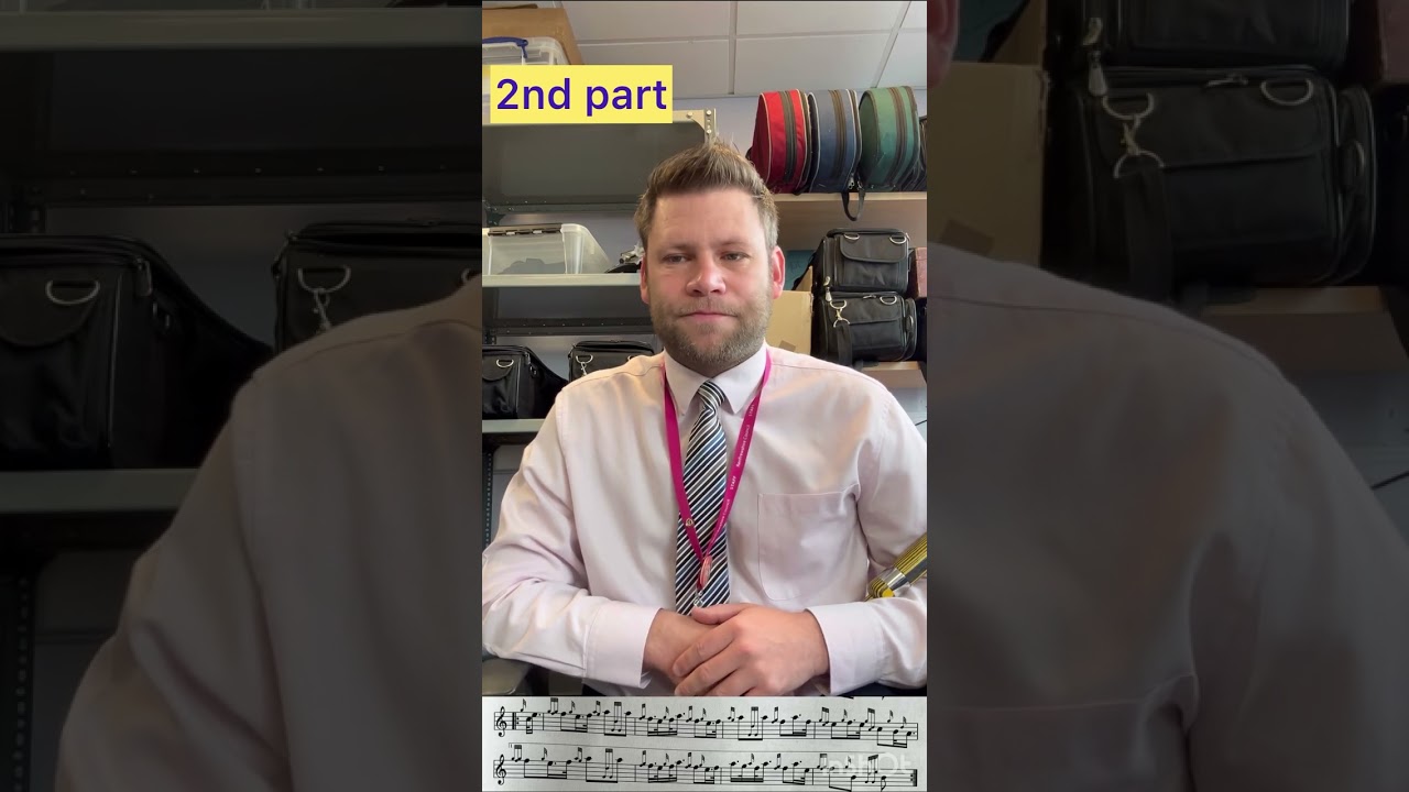105 Donald MacLellan of Rothesay - second part tutorial (Keith Bowes Bagpipe Lessons)