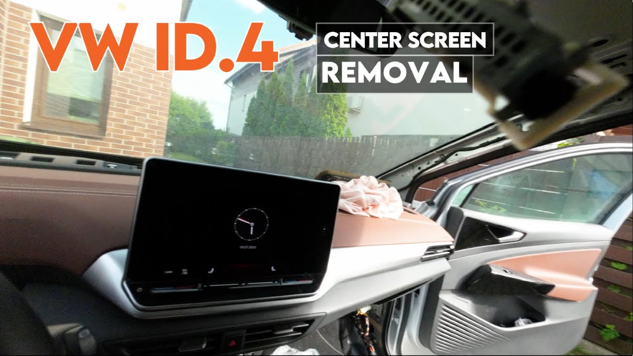 VW ID.4 Center Screen Removal