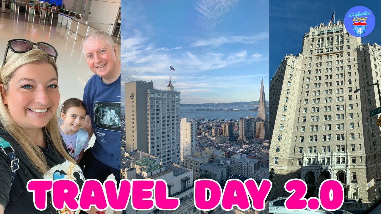 Travel Day l LAX to San Francisco l Delta Airlines l Mark Hopkins International