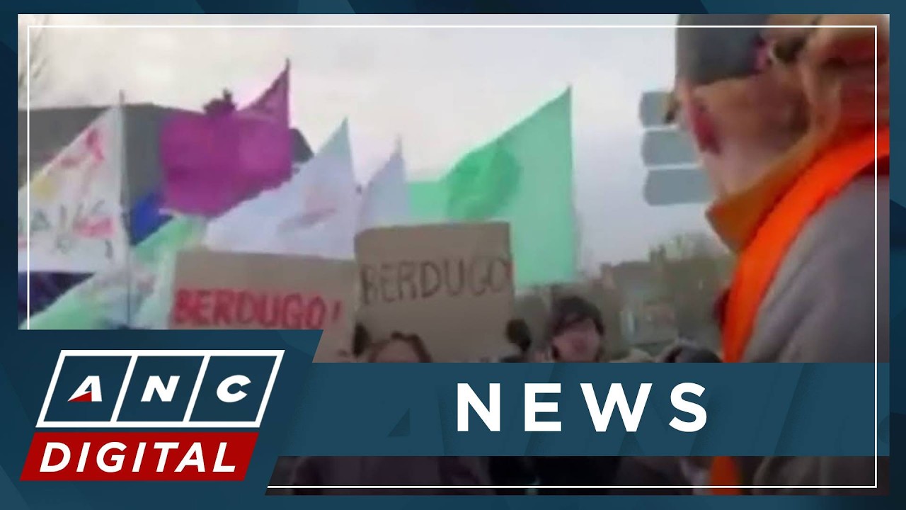 Supporters, kin of drug war victims demand justice as ICC holds Duterte's confirmation hearing | ANC