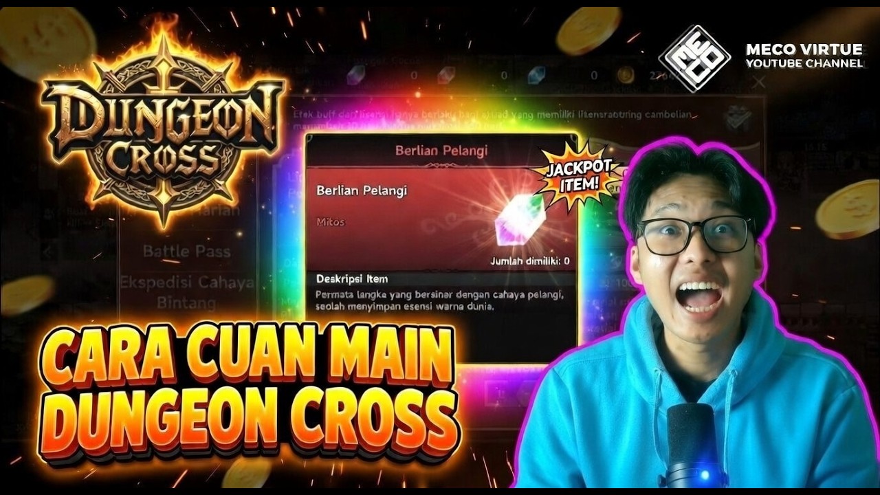 Cara Cuan Main Dungeon Cross [ Mobile ]
