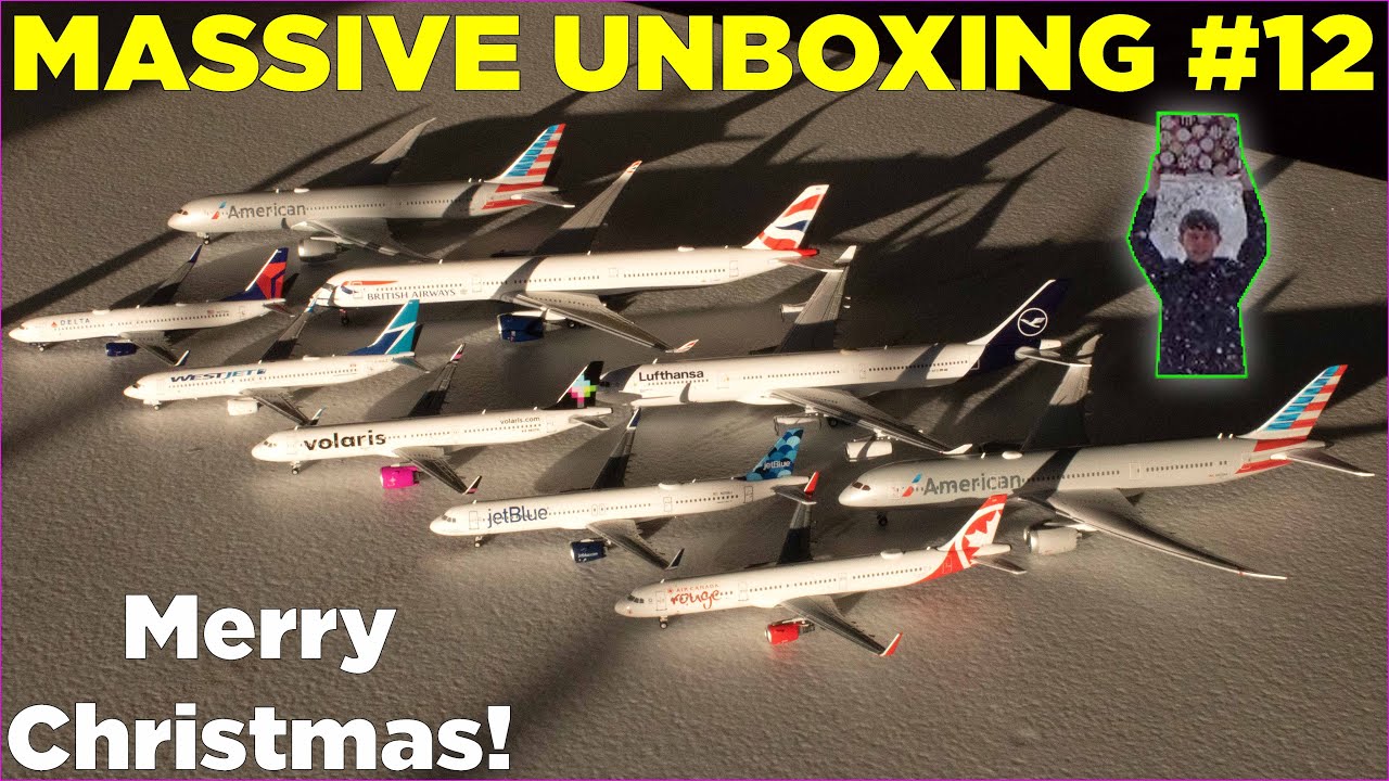 9 MODEL UNBOXING! | Massive Unboxing #12 (Merry Christmas!)