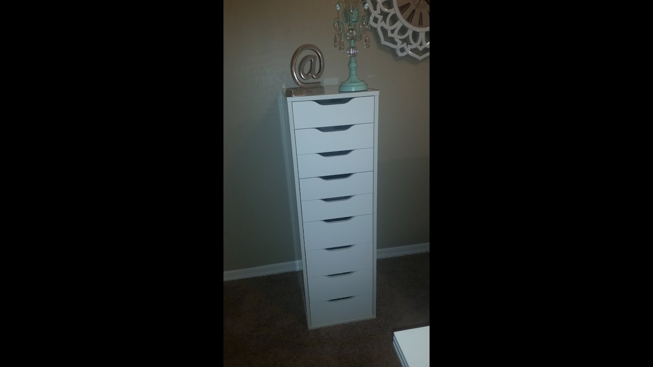 My Makeup Storage and Organization: IKEA Alex 9 Drawer