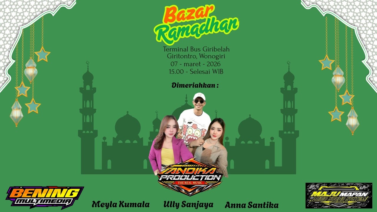 LIVE BAZAR RAMADHAN PASAR GIRIBELAH | ANDIKA PRODUCTION SUPER LEMOSIN