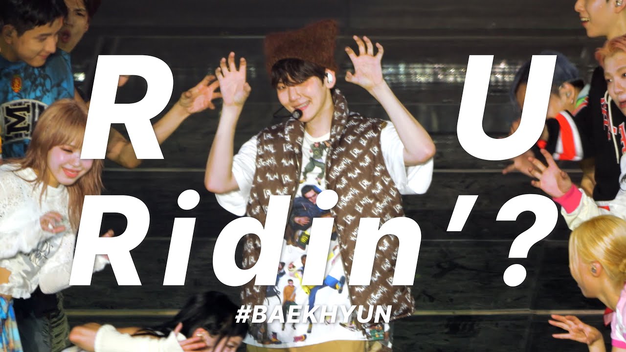 240316~17 Lonsdaleite 백현(BAEKHYUN) R U Ridin'? + Dance Break 4k Fancam