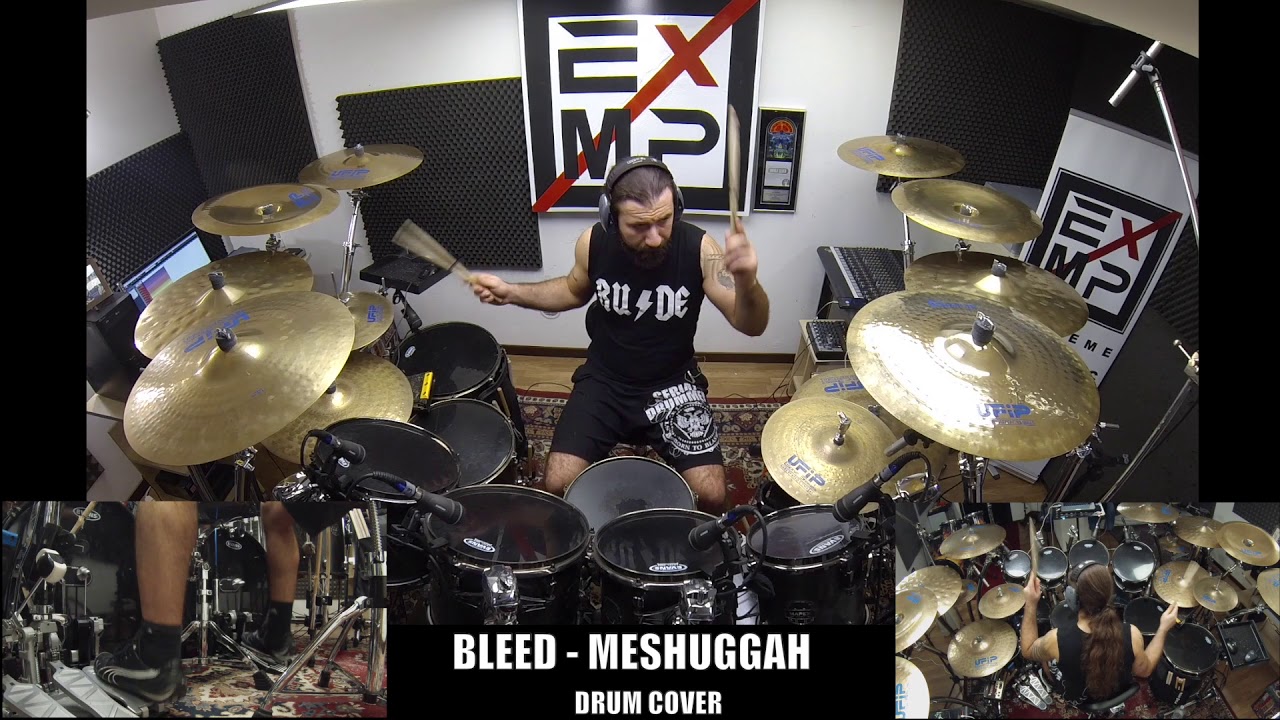 MESHUGGAH - BLEED - Gee Anzalone Drum Cover