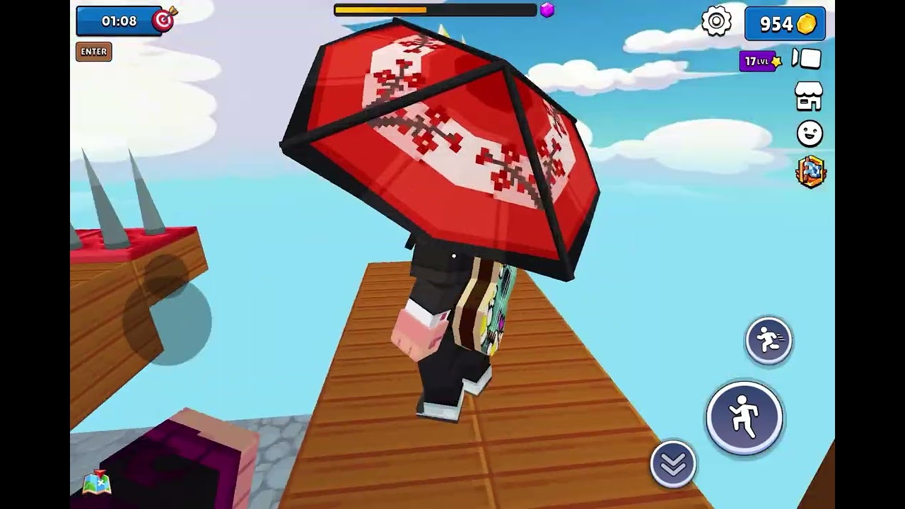 Parkour Spiral Run!? Huh what a great map at first try dude.
