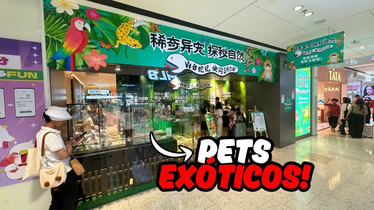 Quais *Pets ESTRANHOS* Voc&ecirc; Pode Encontrar Nessa Loja?