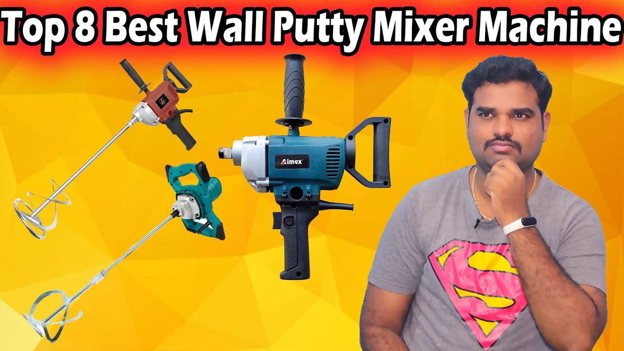 ✅Top 8 Best Putty Mixer Machine In India 2022 With Price |Paint and Cement mixer Review & Comparison